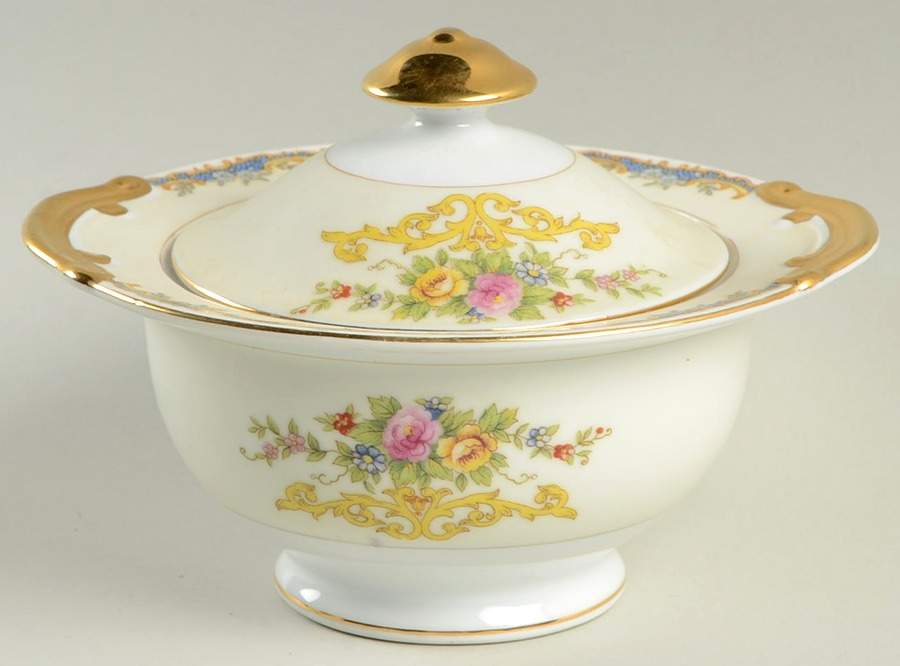 KIK13 Sugar Bowl & Lid by Kikusui-1