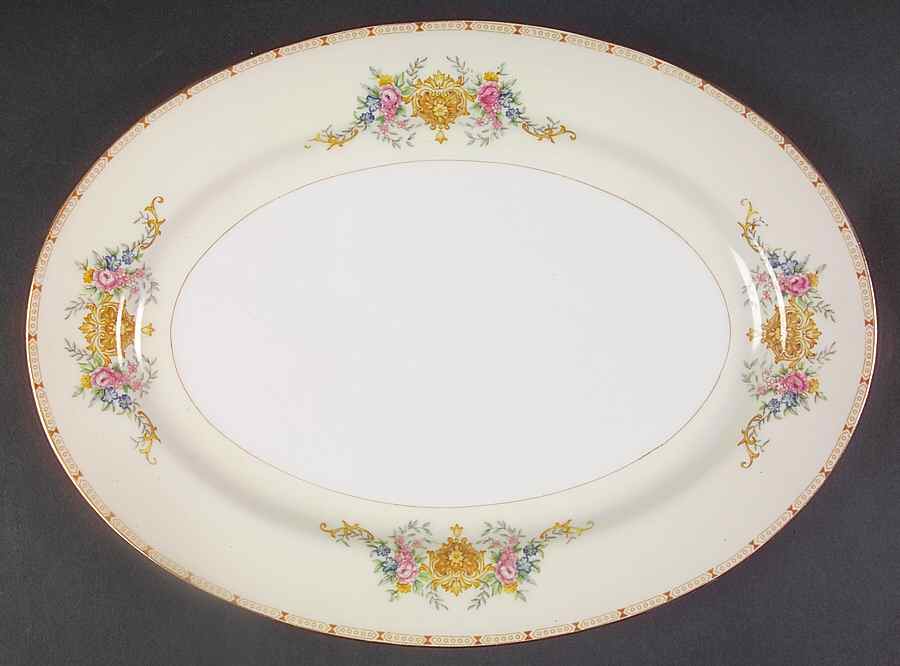 KIK9 12" Oval Serving Platter by Kikusui-1