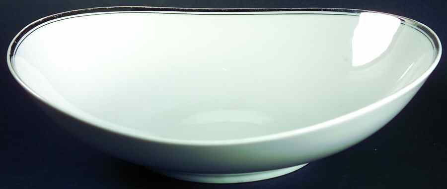 Silver Chalice 9" Round Vegetable Bowl by Kimberly-1