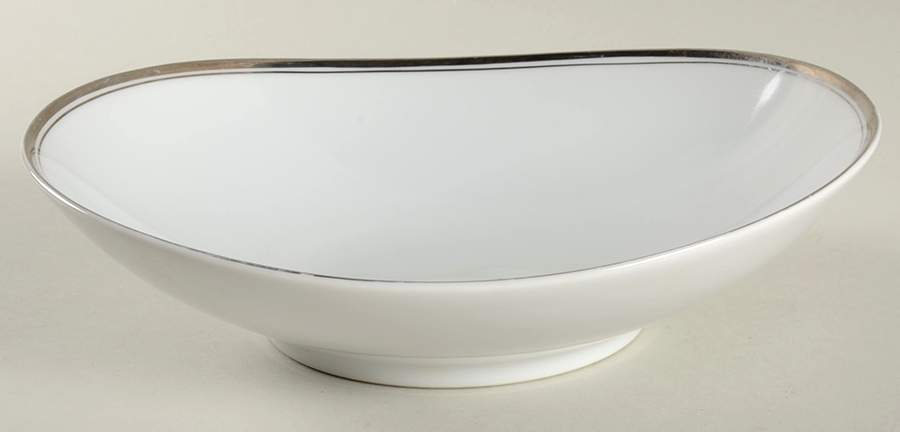 Silver Chalice 9" Oval Vegetable Bowl by Kimberly-1