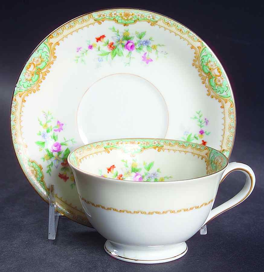 Newport Footed Cup & Saucer Set by Kingswood-1