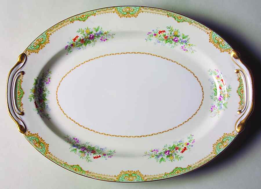 Newport 14" Oval Serving Platter by Kingswood-1
