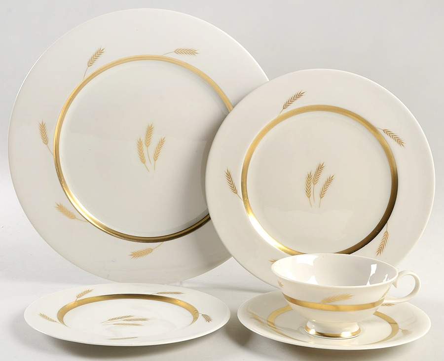 Forever Bountiful 5 Piece Place Setting by Kirk-1