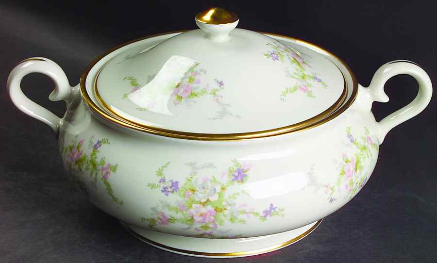 Normandy Round Covered Vegetable by Kirk-1