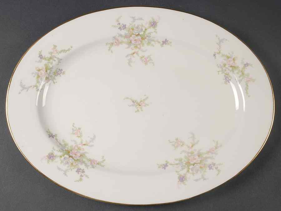 Normandy 14" Oval Serving Platter by Kirk-1