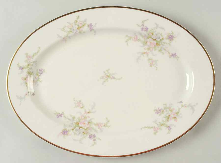 Normandy 13" Oval Serving Platter by Kirk-1