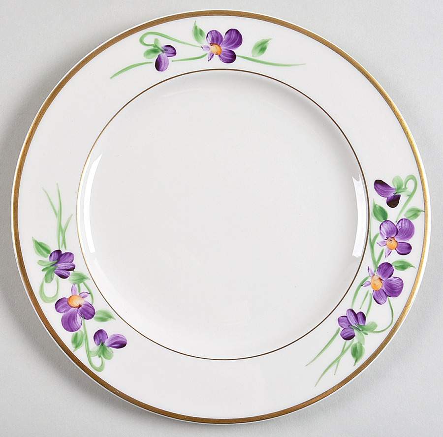 Violet Salad Plate by Kirk-1