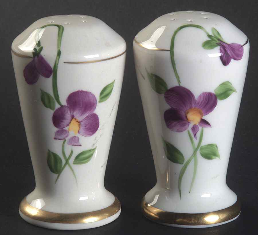 Violet Salt & Pepper Set by Kirk-1