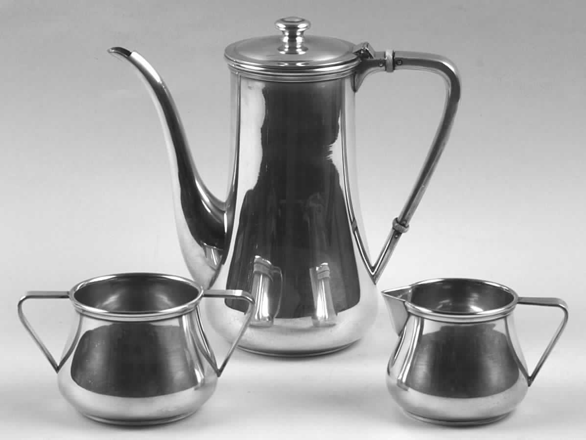 Sterling Hollowware 3 Piece Mini Tea Set by Kirk Stieff-1