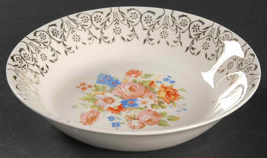 0205 Fruit/Dessert (Sauce) Bowl by Edwin Knowles-1