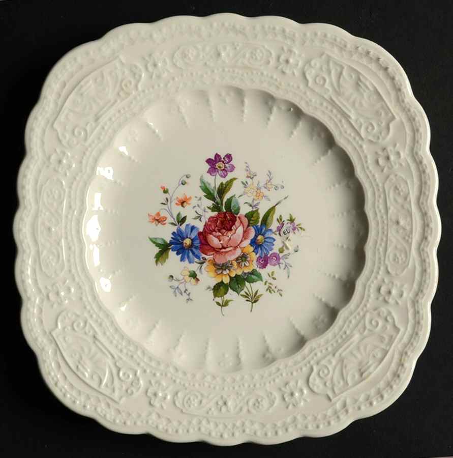 607-0 Square Salad Plate by Edwin Knowles-1