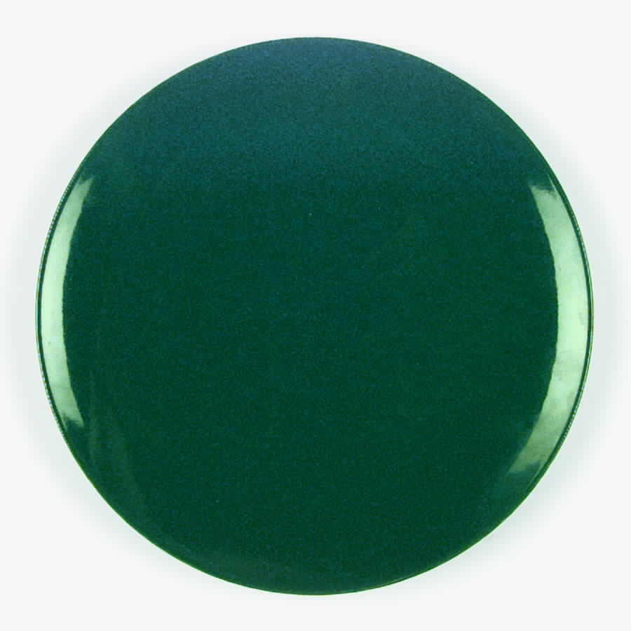 Accent Green Dinner Plate by Edwin Knowles-1