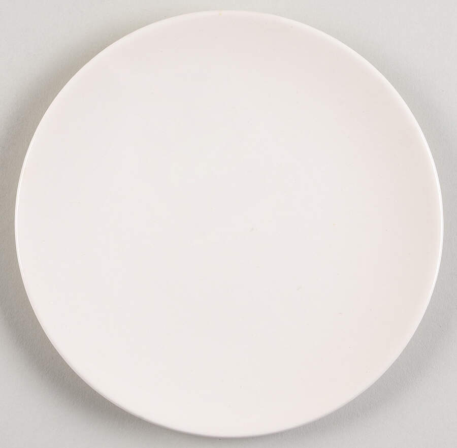 Accent White Bread & Butter Plate by Edwin Knowles-1