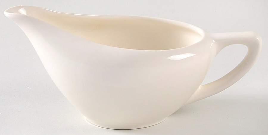 Accent White Creamer by Edwin Knowles-1