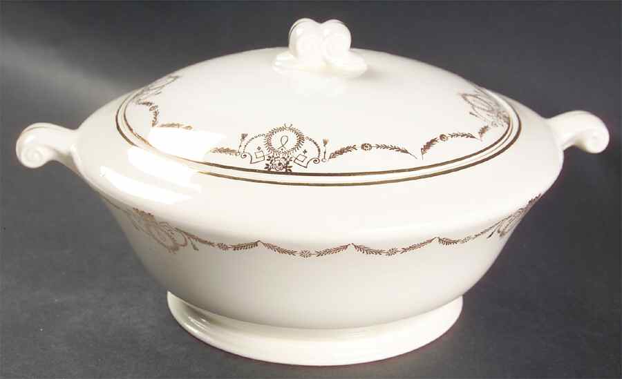 Adams Round Covered Vegetable by Edwin Knowles-1