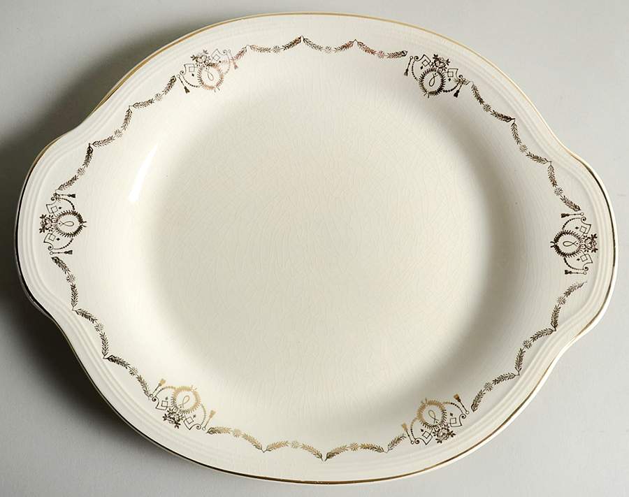 Adams 13" Oval Serving Platter by Edwin Knowles-1