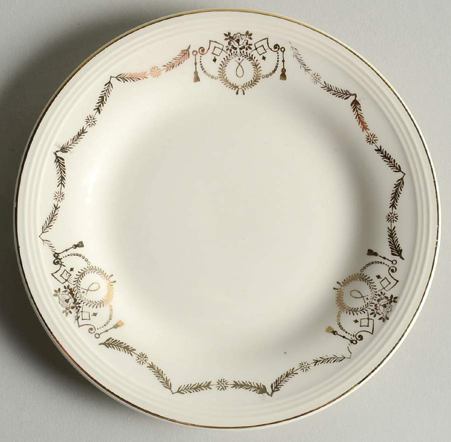 Adams Bread & Butter Plate by Edwin Knowles-1