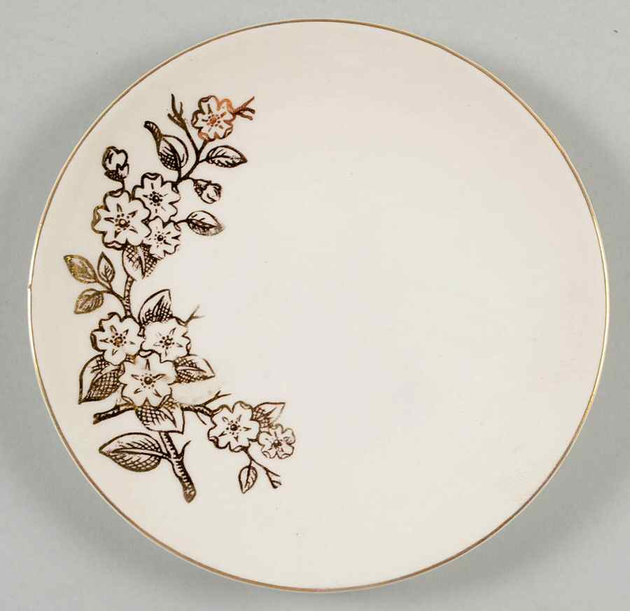 Apple Blossom Bread & Butter Plate by Edwin Knowles-1