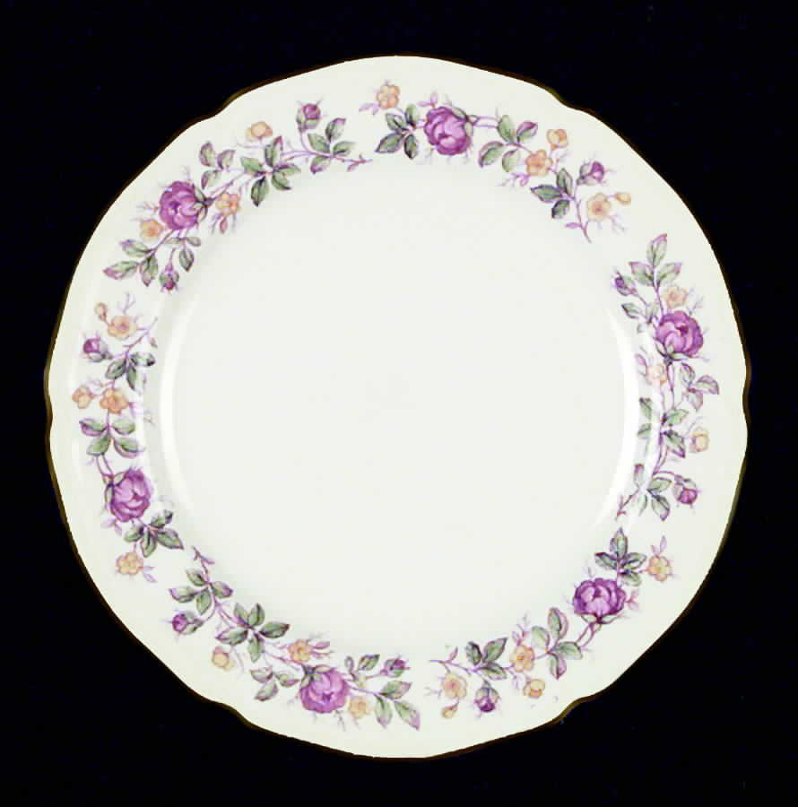 Berkeley Bread & Butter Plate by Edwin Knowles-1