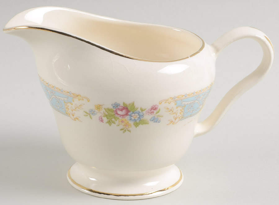 Blue Dawn Creamer by Edwin Knowles-1