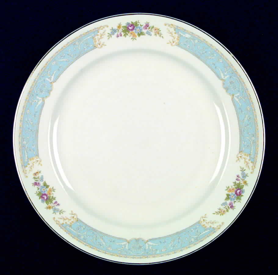 Blue Dawn Dinner Plate by Edwin Knowles-1