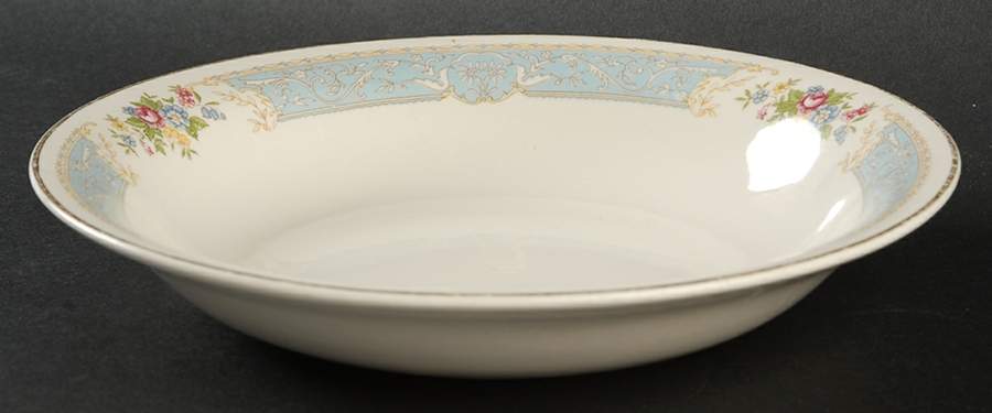 Blue Dawn Coupe Soup Bowl by Edwin Knowles-1