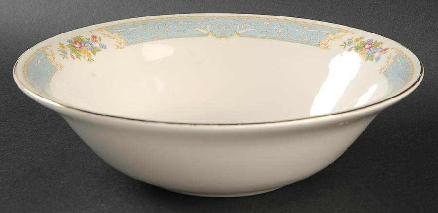 Blue Dawn 8" Round Vegetable Bowl by Edwin Knowles-1