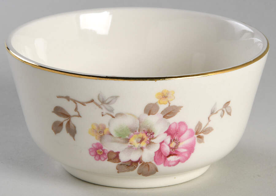 Blossom Time Open Sugar Bowl by Edwin Knowles-1