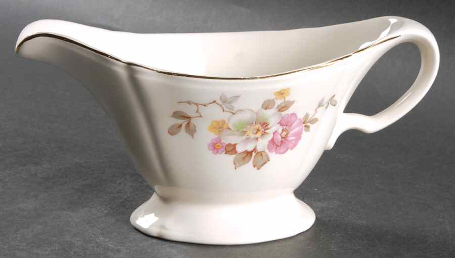 Blossom Time Gravy Boat by Edwin Knowles-1