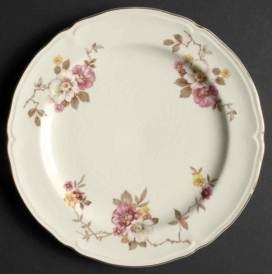 Blossom Time Salad Plate by Edwin Knowles-1