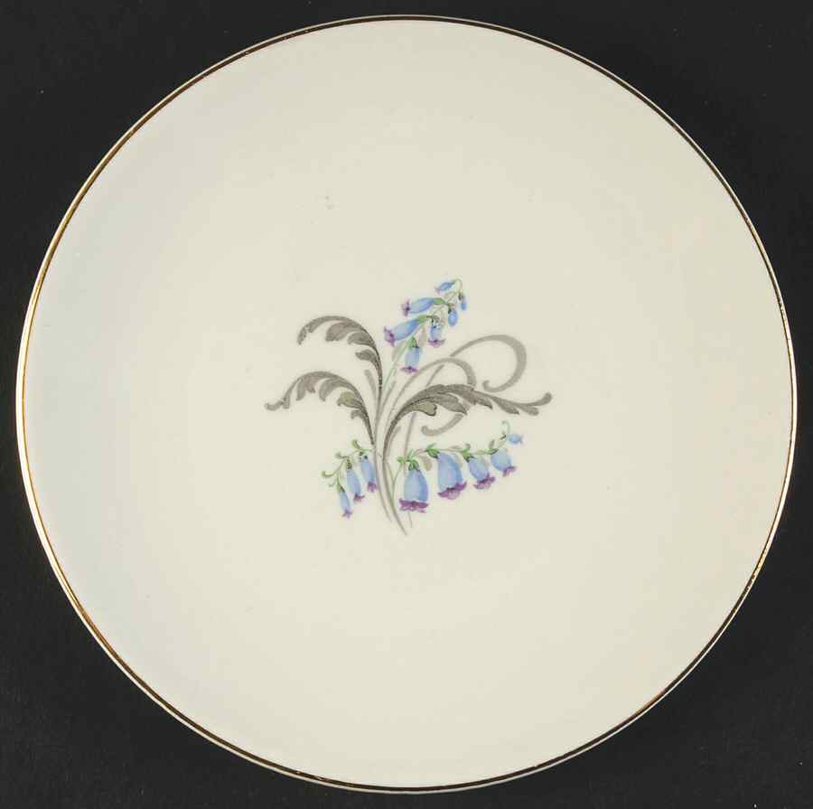 Bluebells Bread & Butter Plate by Edwin Knowles-1