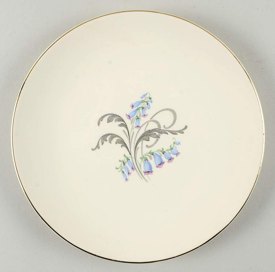 Bluebells Salad Plate by Edwin Knowles-1