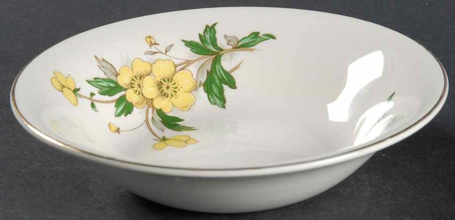 Buttercup Fruit/Dessert (Sauce) Bowl by Edwin Knowles-1