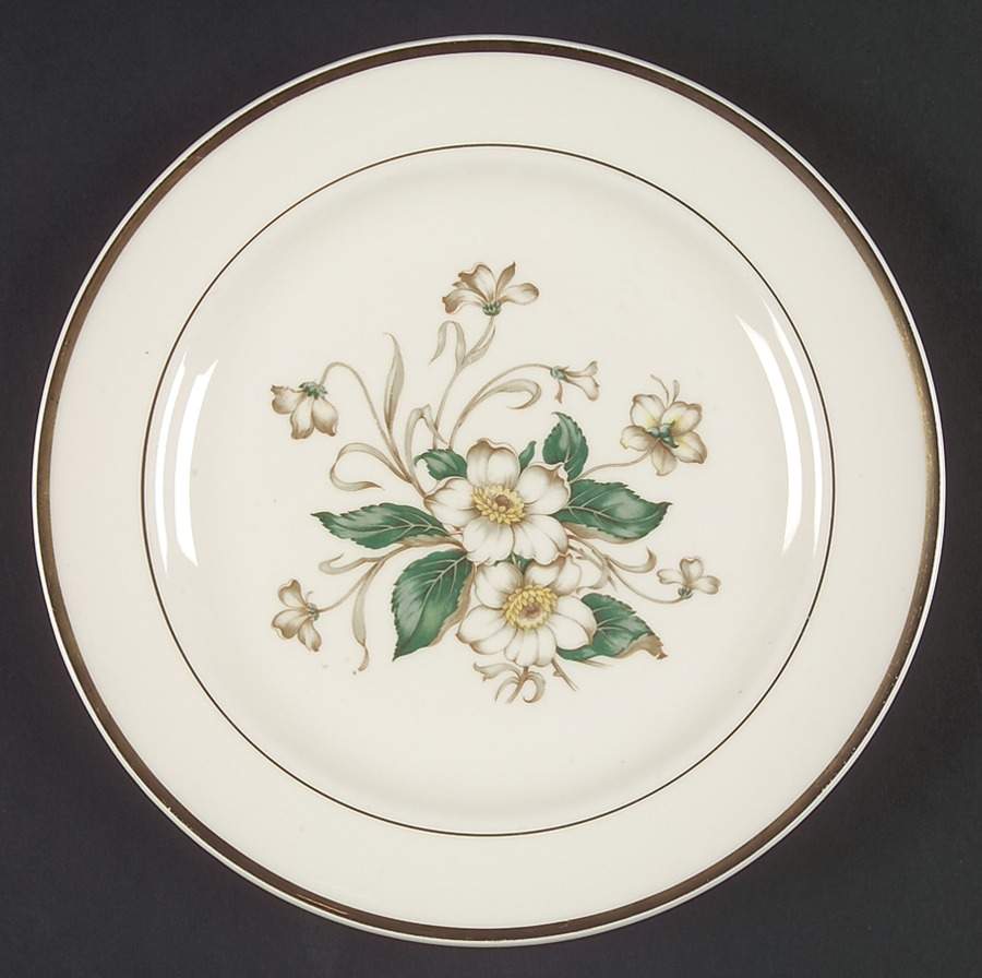 Carolina Salad Plate by Edwin Knowles-1