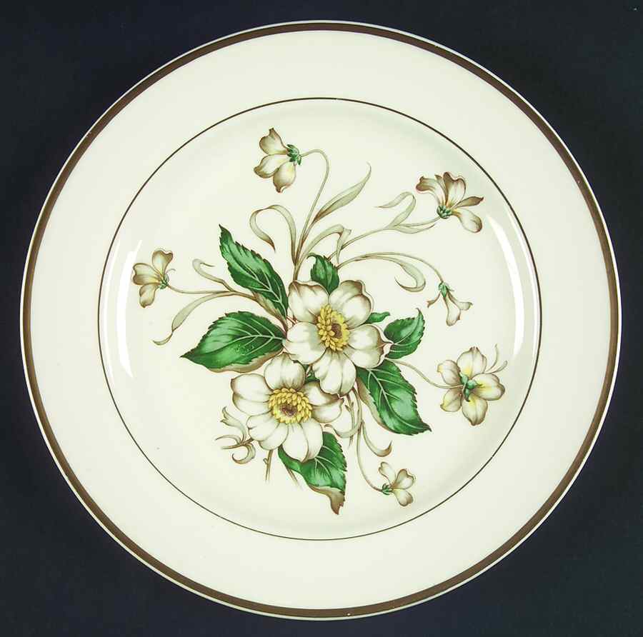 Carolina Luncheon Plate by Edwin Knowles-1