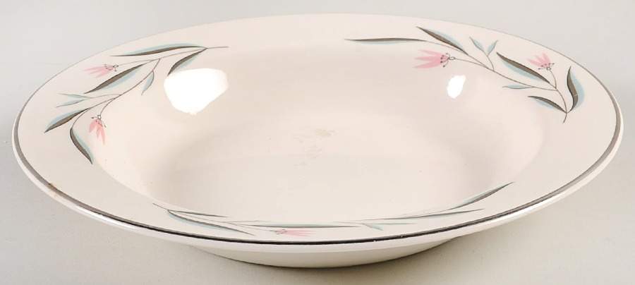 Carlton Rim Soup Bowl by Edwin Knowles-1