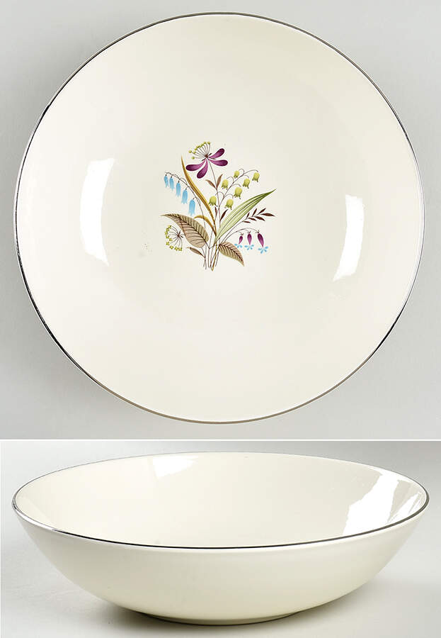 Chalet 9" Round Vegetable Bowl by Edwin Knowles-1