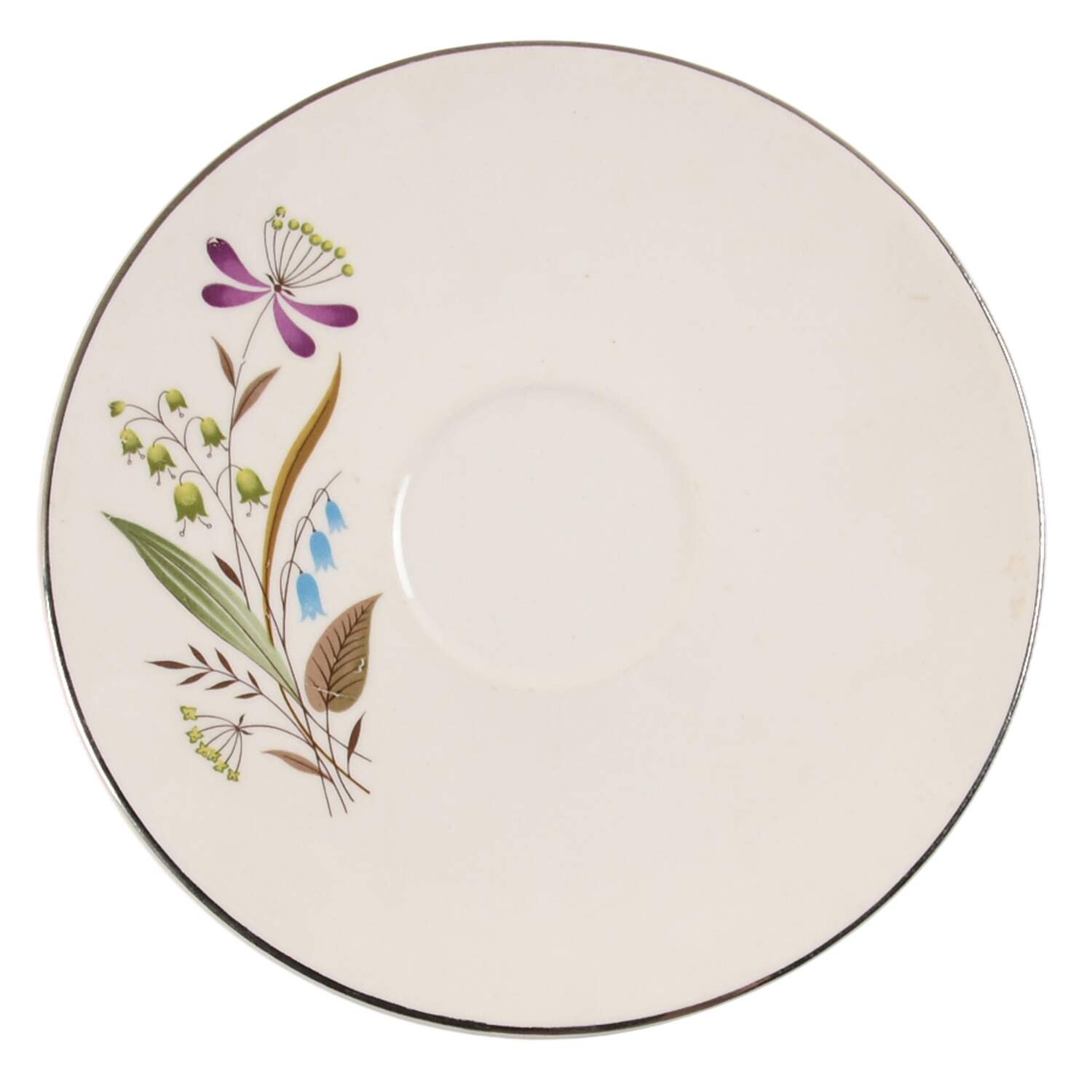 Chalet Saucer by Edwin Knowles-1