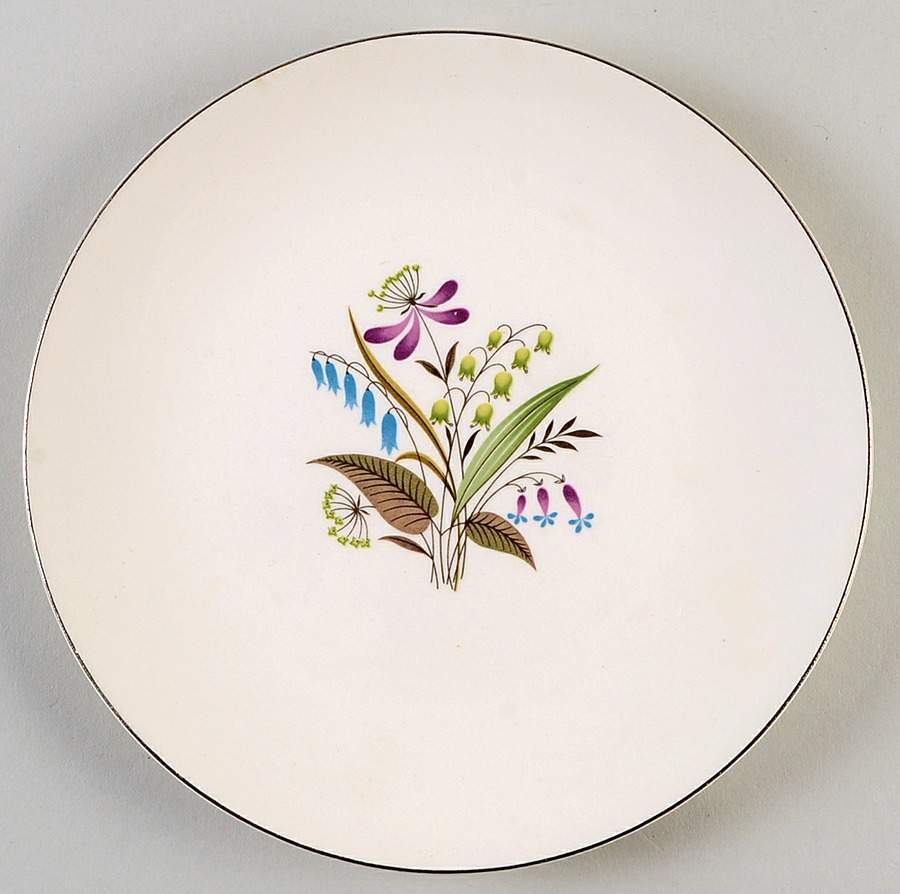 Chalet Salad Plate by Edwin Knowles-1