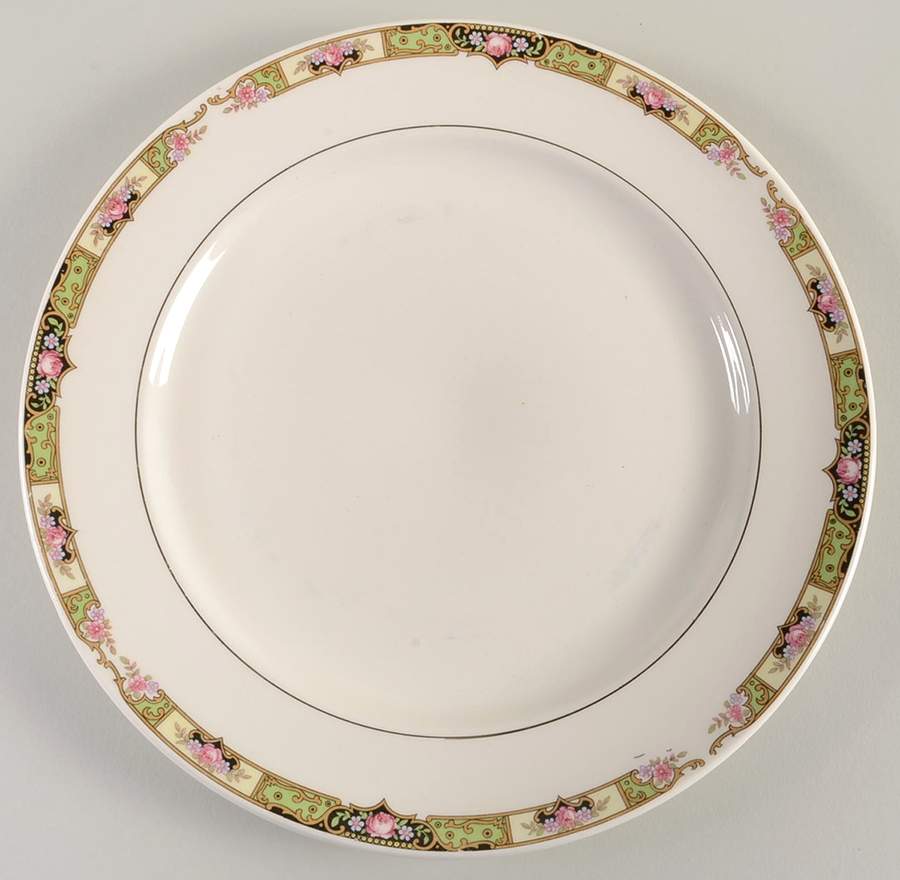 Chartreuse Dinner Plate by Edwin Knowles-1