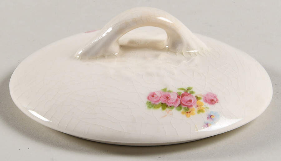 Cottage Window Lid for Sugar Bowl by Edwin Knowles-1