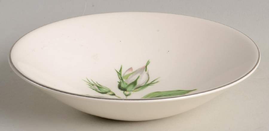 Damask Rose Fruit/Dessert (Sauce) Bowl by Edwin Knowles-1