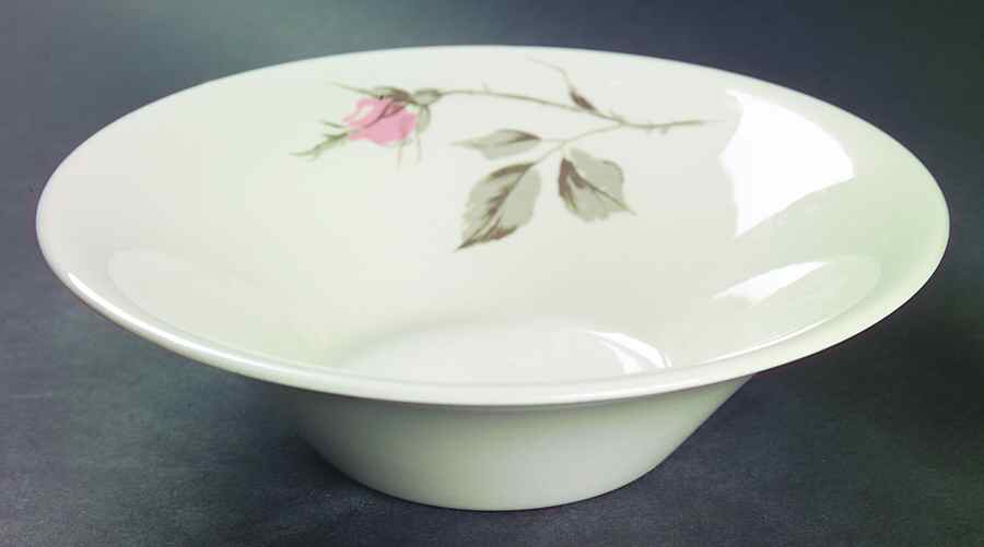 Dawn Rose Coupe Cereal Bowl by Edwin Knowles-1