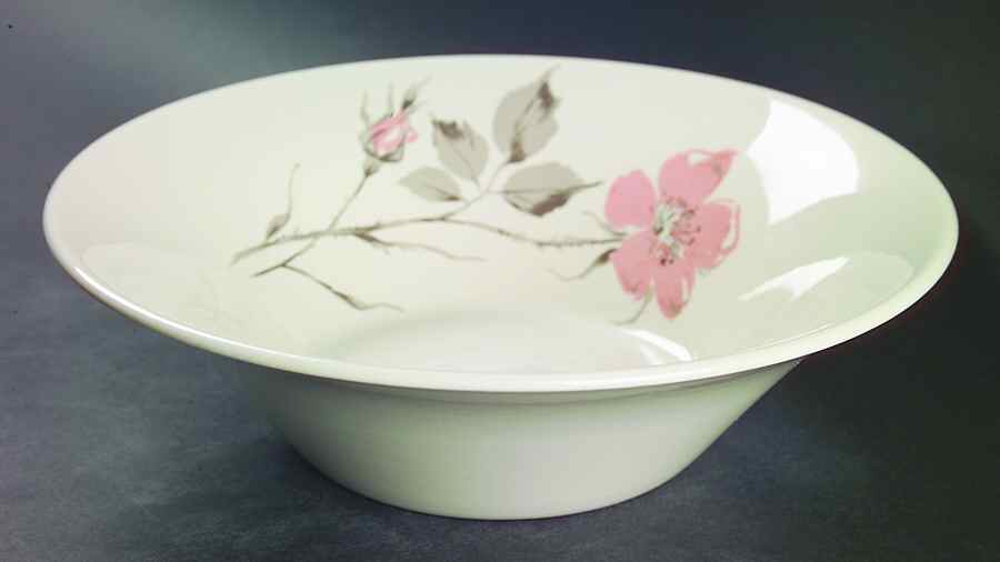 Dawn Rose 8" Round Vegetable Bowl by Edwin Knowles-1