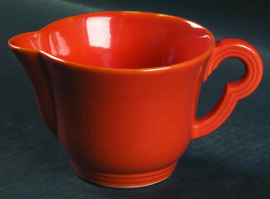 Deanna Red (Festive Line) Creamer by Edwin Knowles-1
