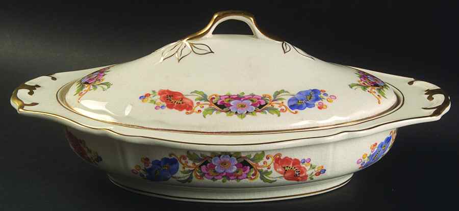 Duchess Oval Covered Vegetable by Knowles, Taylor & Knowles-1