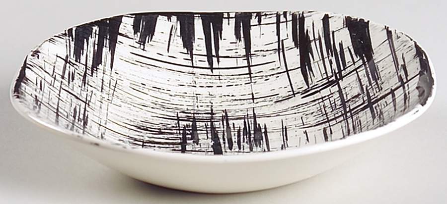 Ebonette Fruit/Dessert (Sauce) Bowl by Edwin Knowles-1