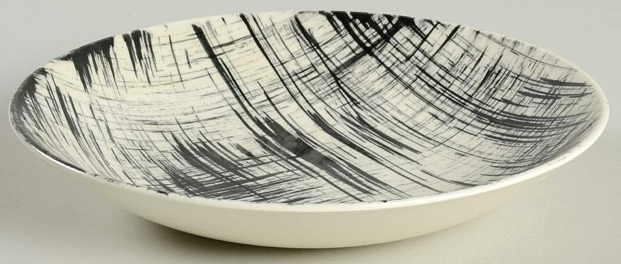 Ebonette Coupe Soup Bowl by Edwin Knowles-1