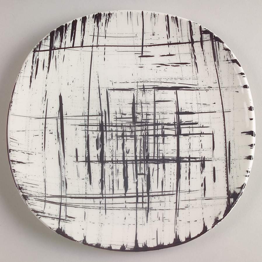 Ebonette Salad Plate by Edwin Knowles-1