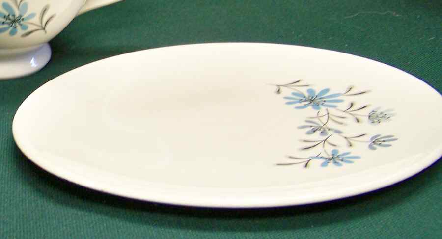 Evening Song Bread & Butter Plate by Edwin Knowles-1